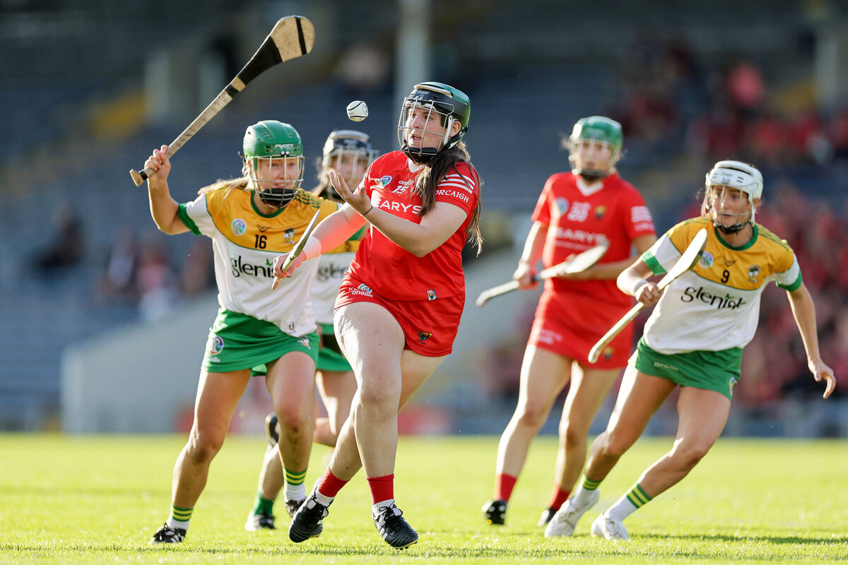 Cork's Cliona Dooley hit 1-2 against Offaly. Picture: INPHO/Laszlo Geczo