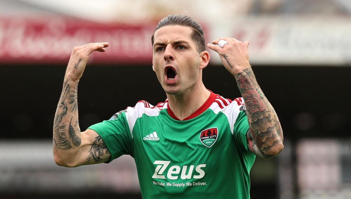 Cork City's Ruairi Keating