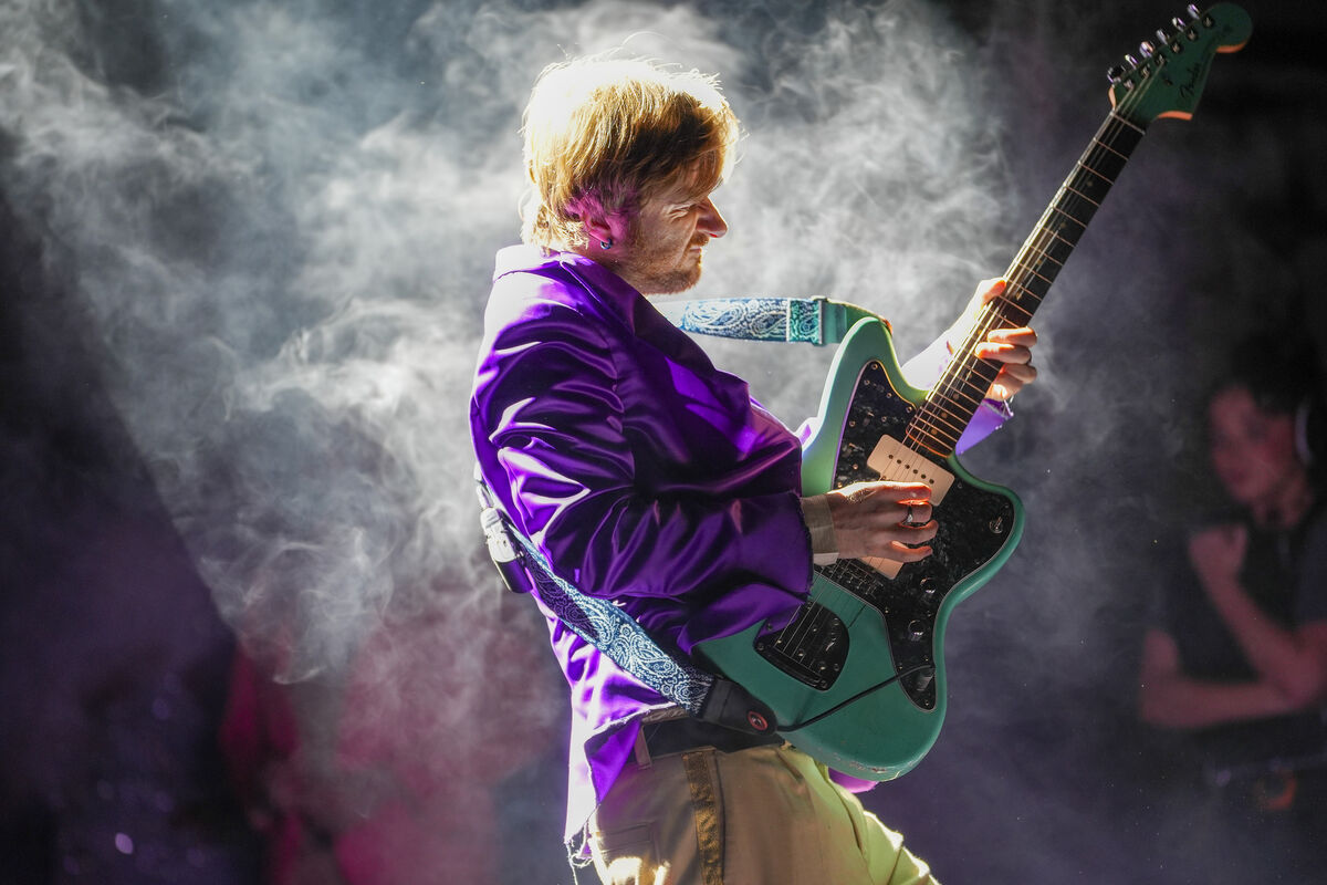 Dylan Howe performing at Summer Revels. Picture by Noel Sweeney