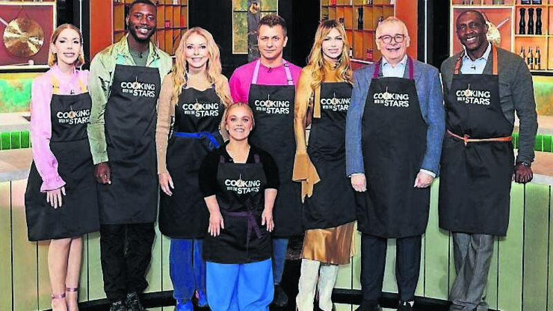 Stars feel the kitchen heat as TV cookery show returns Stars feel the kitchen heat as TV cookery show returns