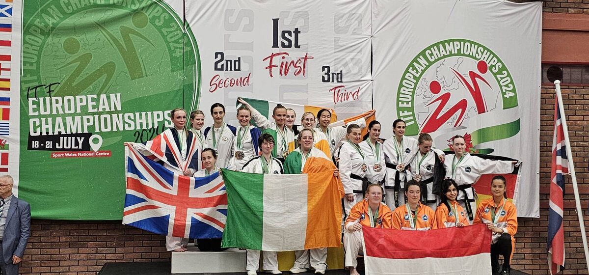 The adult women's team won gold at the Taekwondo European Championships.