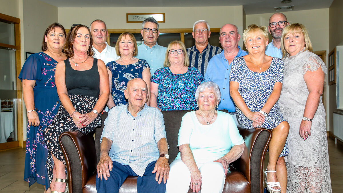 Cork couple celebrate milestone 65th wedding anniversary surrounded by family 