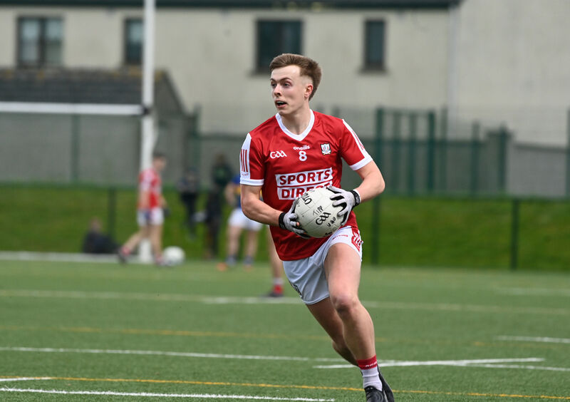 Cork U20 footballer Darragh O'Brien impressed for Glanworth on Saturday. Picture: Larry Cummins