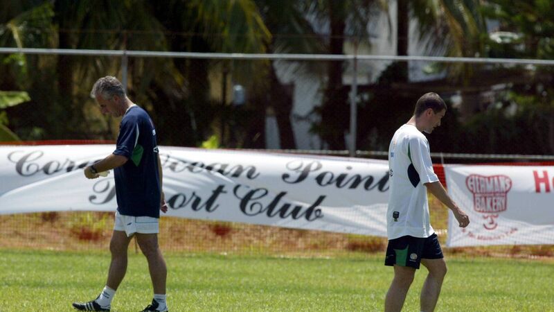 Roy Keane and Mick McCarthy spat at Saipan set for the big screen with Steve Coogan and Eanna Hardwicke starring Roy Keane and Mick McCarthy spat at Saipan set for the big screen with Steve Coogan and Eanna Hardwicke starring