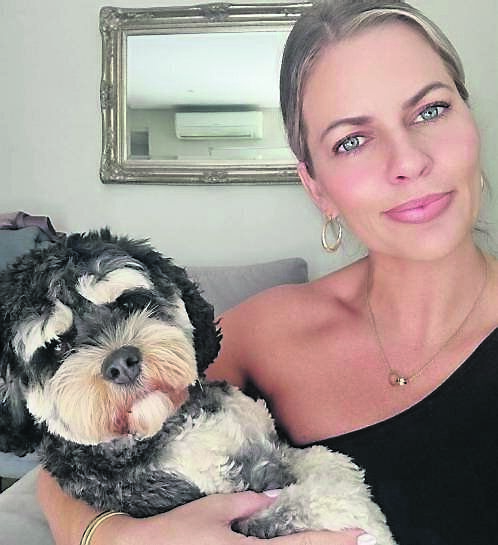 Emma O’Connell and her dog, Steve