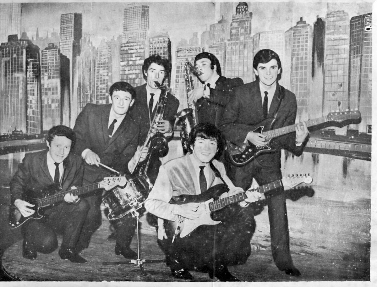 Rory Gallagher and The Fontanas band in the early 1960s. That is the legendary and currently highly topical Stratocaster he’s holding Rory Gallagher and The Fontanas band in the early 1960s. That is the legendary and currently highly topical Stratocaster he’s holding