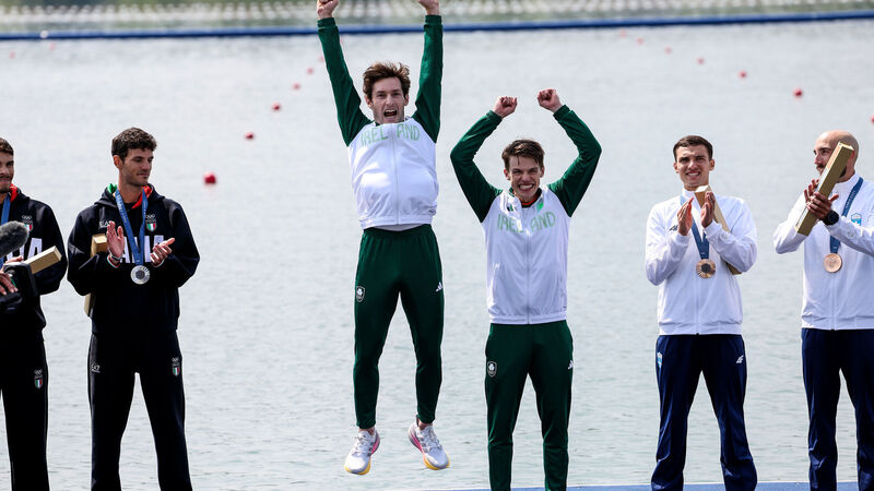Paul O'Donovan and Fintan McCarthy reflect on Olympic gold: 'We were back to our best for this race' Paul O'Donovan and Fintan McCarthy reflect on Olympic gold: 'We were back to our best for this race'