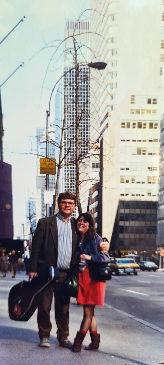 Mary Greene and Noel Shine in New York "ages ago".