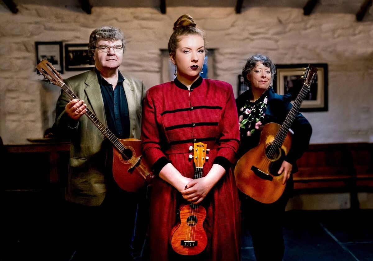 Noel Shine, Ellie Shine and Mary Greene - Greenshine. Pic by Eddie Hennessy