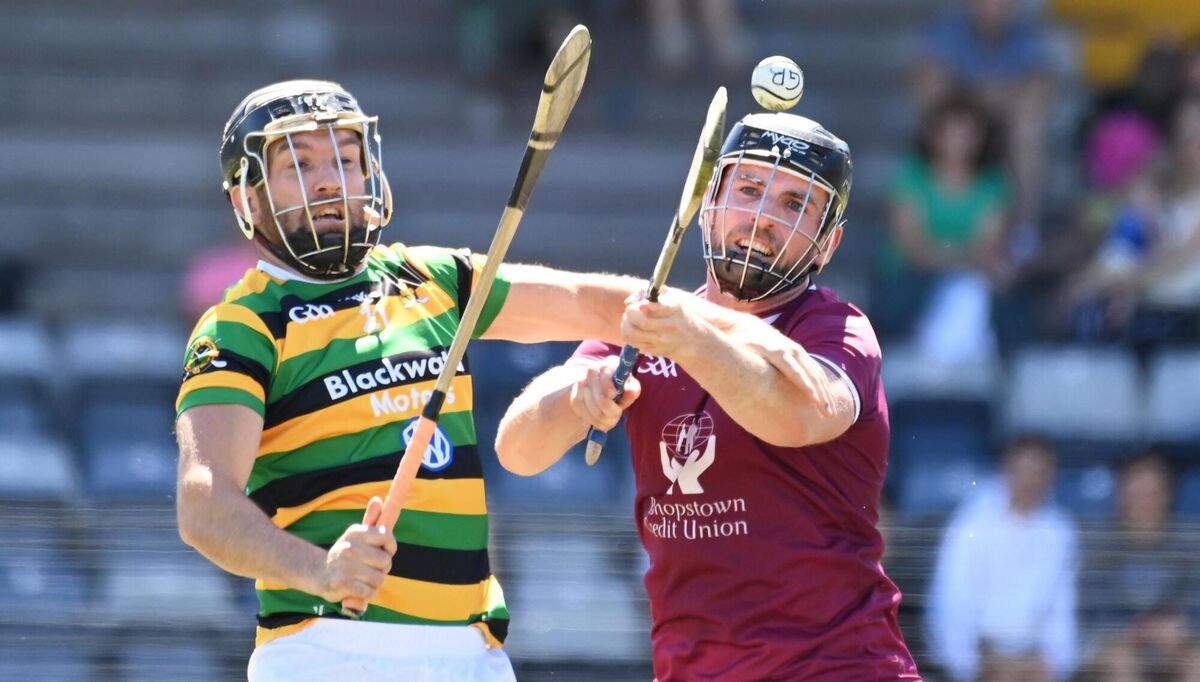 Conor Dorris (left) excelled as Glen Rovers beat St Catherine's in the Premier JHC. Picture: Eddie O'Hare