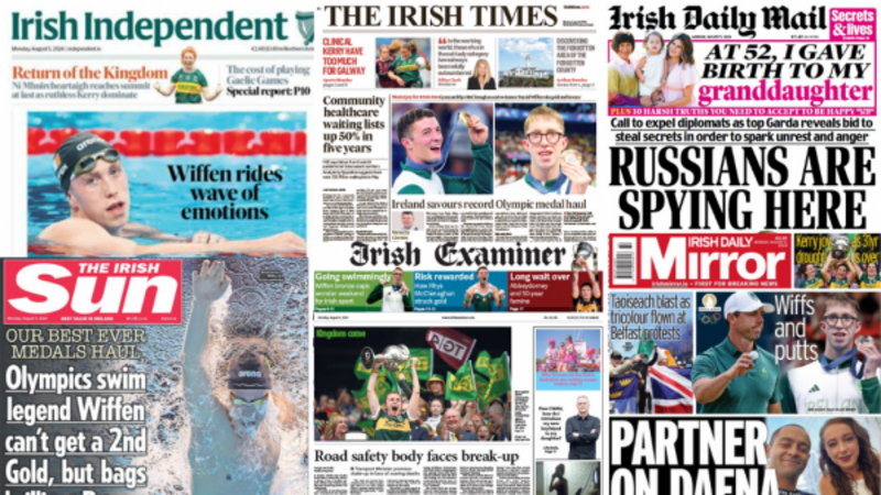 What the papers say: Monday's front pages