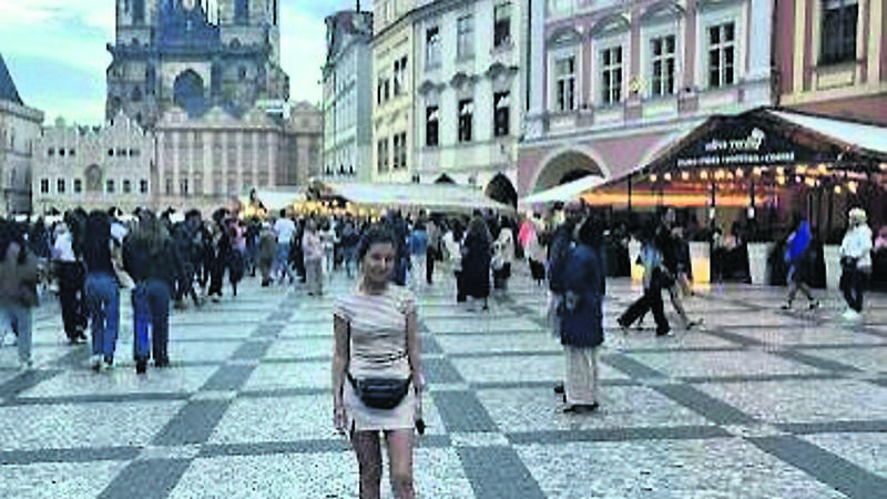 My view of Prague on my inter-rail adventure My view of Prague on my inter-rail adventure