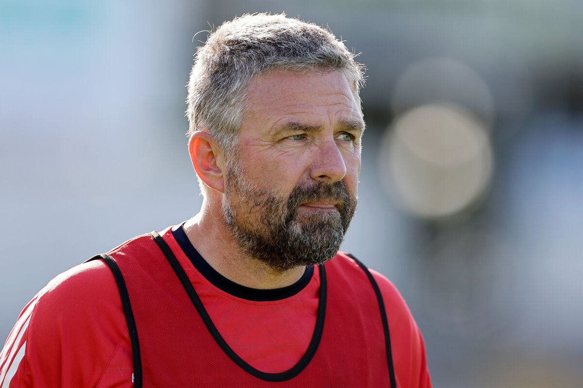 Cork manager Donie Daly Cork manager Donie Daly