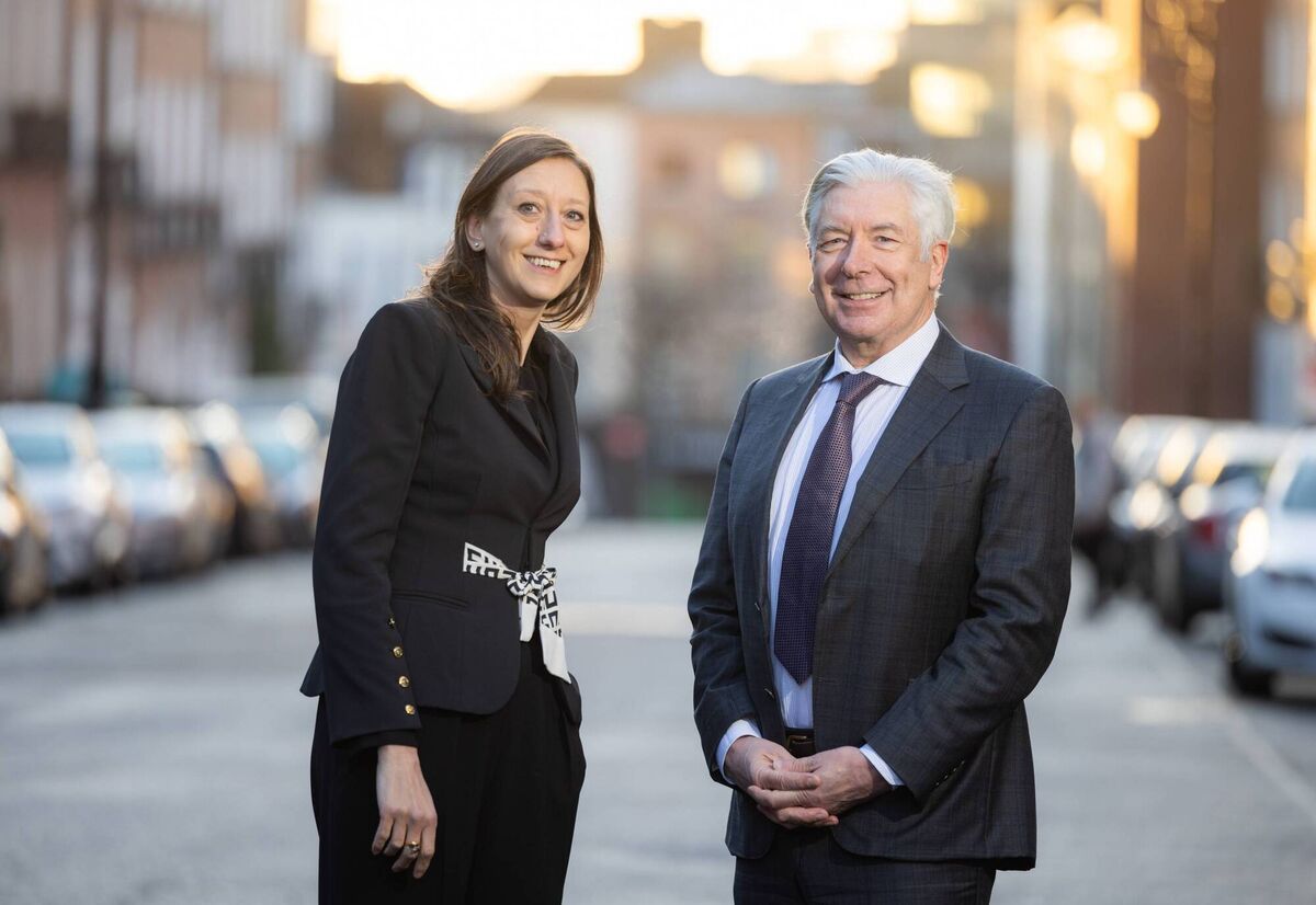 Coca-Cola Ireland country manager Agnese Filippi and the director general of The Institute of International and European Affairs (IIEA) Alex White. Photograph:Naoise Culhane Coca-Cola Ireland country manager Agnese Filippi and the director general of The Institute of International and European Affairs (IIEA) Alex White. Photograph:Naoise Culhane
