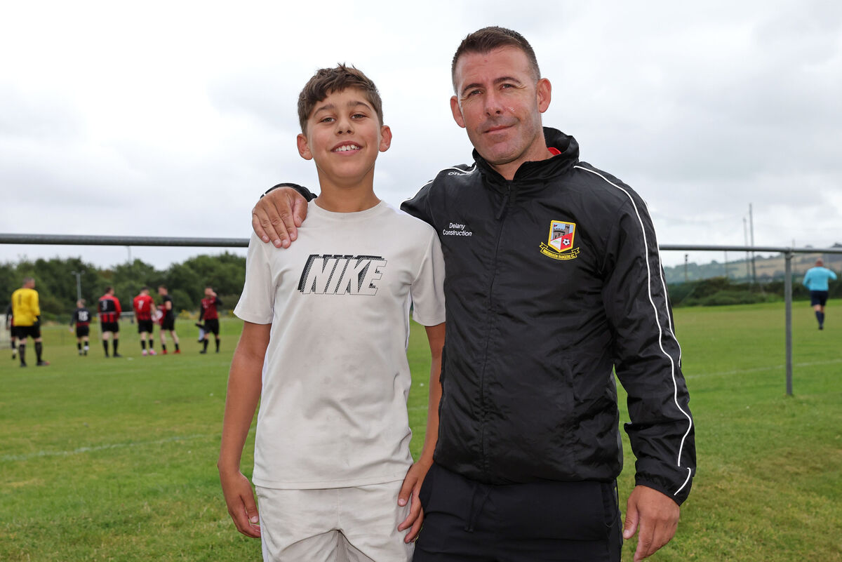 Aaron and Johnny Delaney at the Thomas Morrissey memorial tournament, Ringmahon Park, Mahon. Aaron and Johnny Delaney at the Thomas Morrissey memorial tournament, Ringmahon Park, Mahon.
