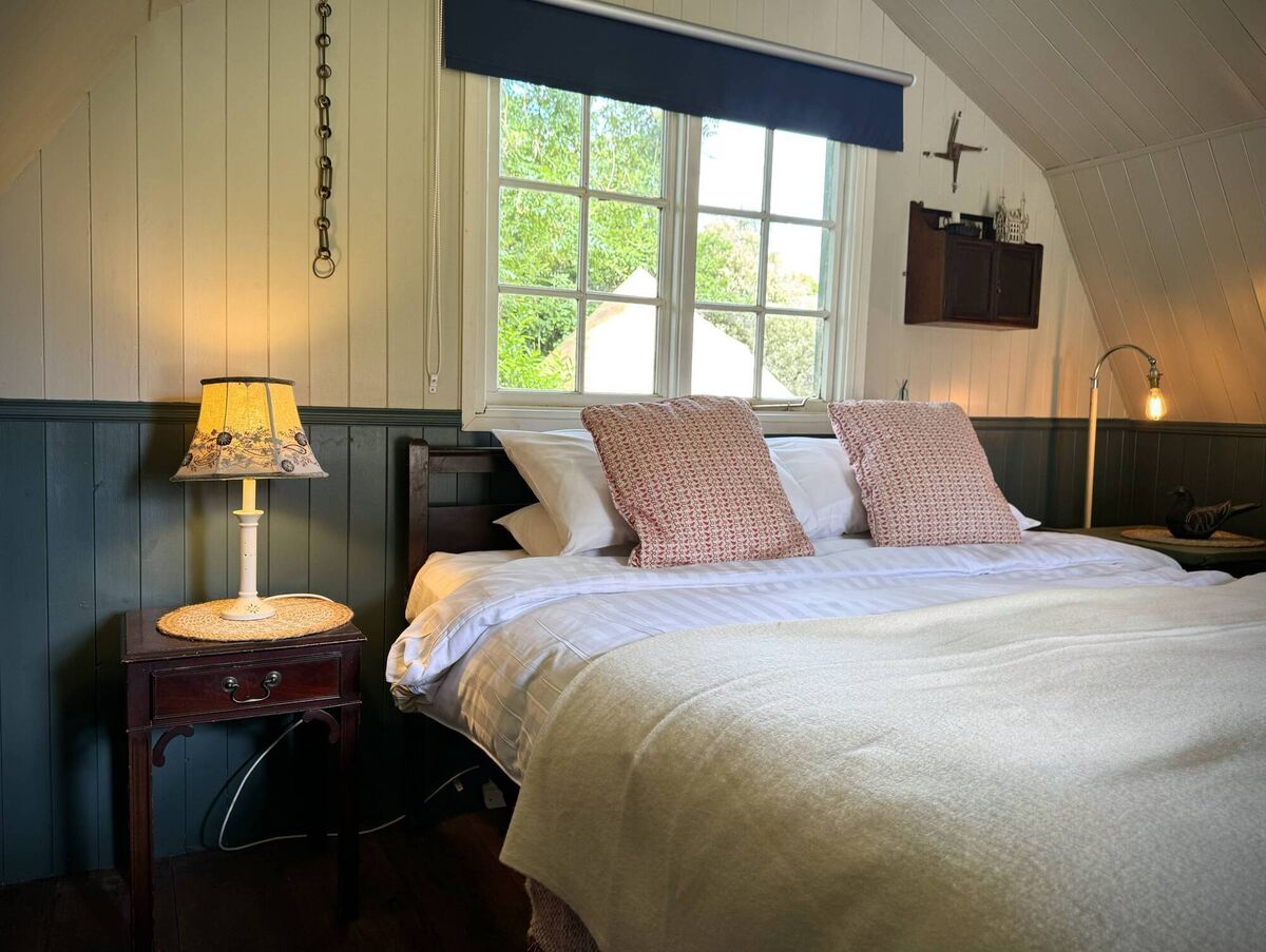 The interior of one of the glamping pods at Ballyvolane House. The interior of one of the glamping pods at Ballyvolane House.