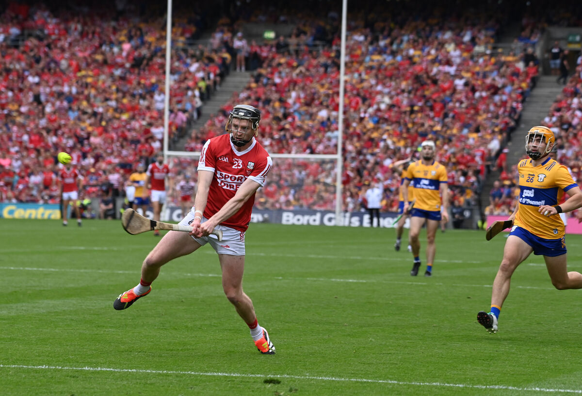  Jack O'Connor bounced back from Cork's disappointment with a top display for his club. Picture: Larry Cummins