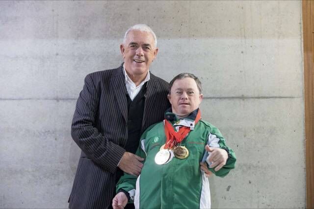 Theo and Pat Dorgan. Picture courtesy of Theo Dorgan