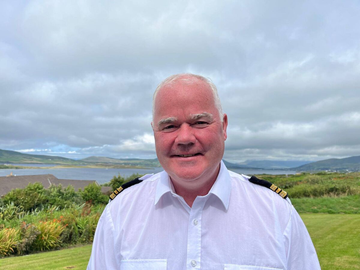 Denis O Leary, station officer at Valentia Coast Guard Station.