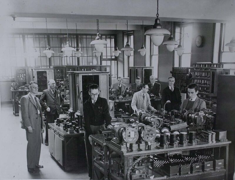 Workers pictured at work on Transatlantic Telecommunications from Valentia Cable station to Newfoundland in 1943. Workers pictured at work on Transatlantic Telecommunications from Valentia Cable station to Newfoundland in 1943.