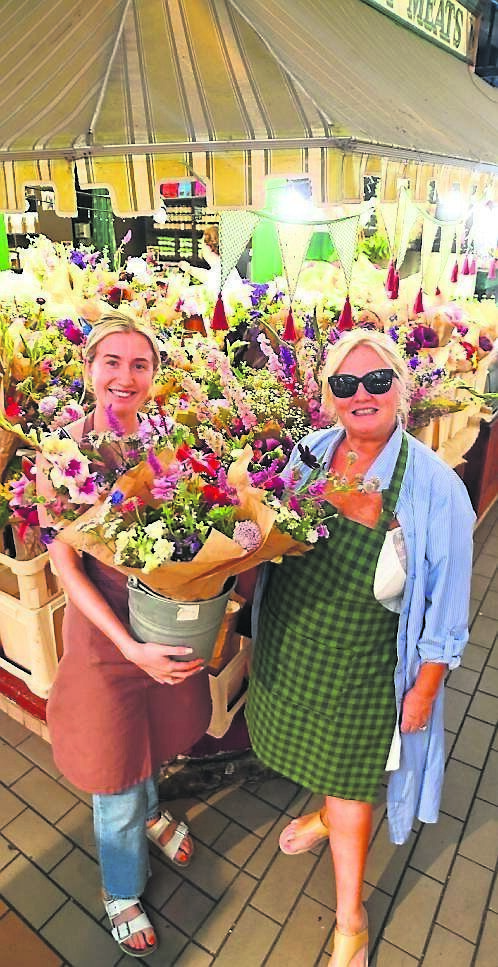 Margot Ann Murphy, of The Roughty, with daughter Harriet, who is the fourth generation of the family working in the market. Picture: Larry Cummins Margot Ann Murphy, of The Roughty, with daughter Harriet, who is the fourth generation of the family working in the market. Picture: Larry Cummins