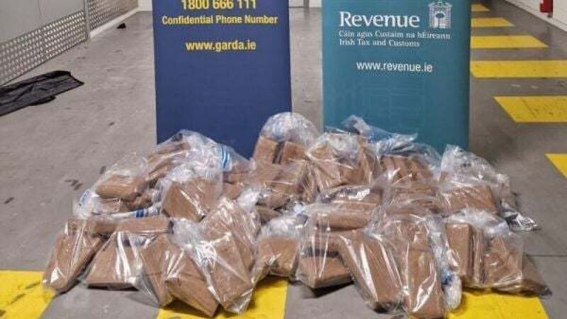 Arrested men released after cocaine worth €7.2m seized at Rosslare Arrested men released after cocaine worth €7.2m seized at Rosslare