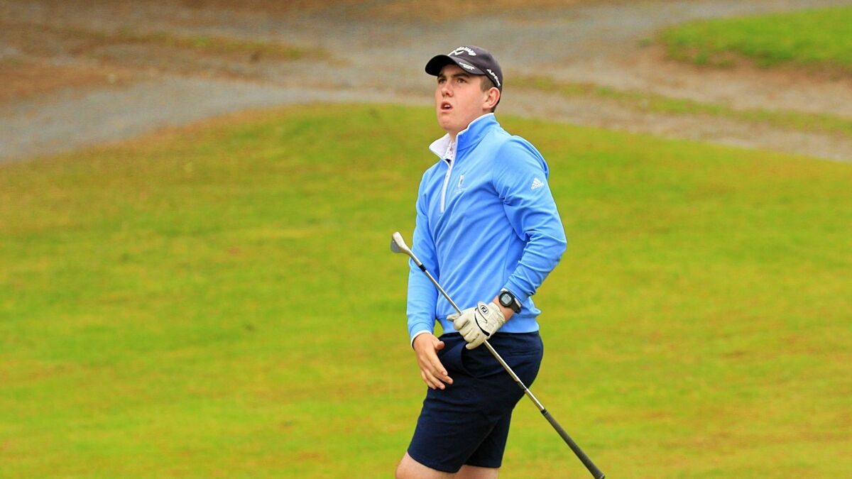 Aaron Olden wins Muskerry battle to claim Junior Scratch Trophy