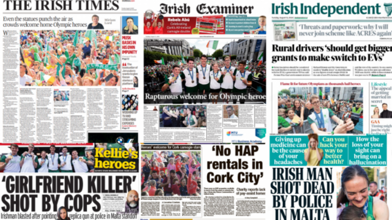 What the papers say: Tuesday's front pages What the papers say: Tuesday's front pages