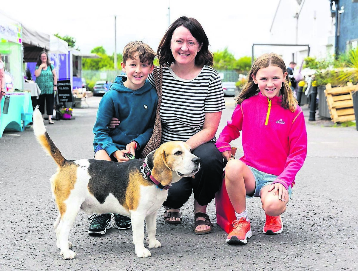 Donnacha, Una, and Brónagh Roche from Ballyvolane, at the Cork Craft Month launch party in St Patrick’s Woollen Mills, Douglas. This year, the craft event is celebrating its 15th year. Picture: Michael O’Sullivan /OSM
Donnacha, Una, and Brónagh Roche from Ballyvolane, at the Cork Craft Month launch party in St Patrick’s Woollen Mills, Douglas. This year, the craft event is celebrating its 15th year. Picture: Michael O’Sullivan /OSM