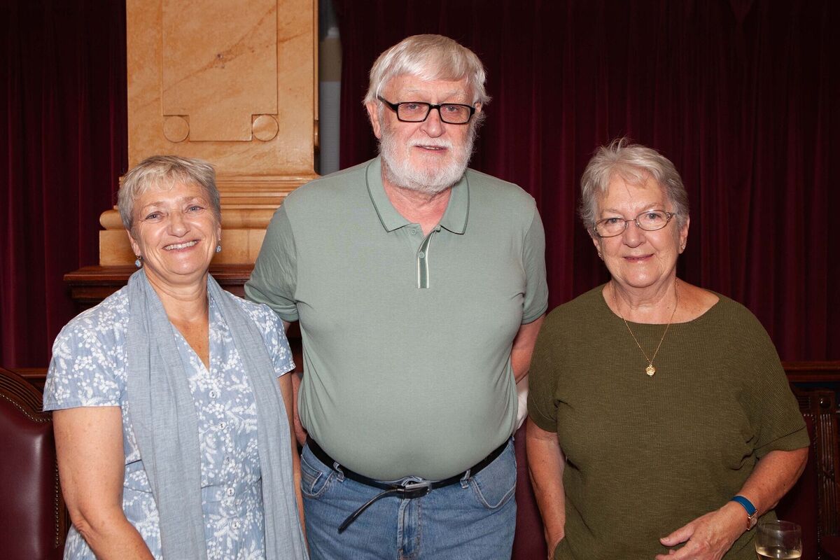 Anne Twomey, Denis Wilson and Maeve Higgins from the Shandon Area History Group at the launch of Cork Heritage Open Day, which takes place on Saturday August 17. See corkheritageopenday.ie Picture: Diane Cusack
Anne Twomey, Denis Wilson and Maeve Higgins from the Shandon Area History Group at the launch of Cork Heritage Open Day, which takes place on Saturday August 17. See corkheritageopenday.ie Picture: Diane Cusack