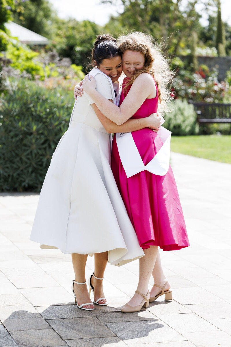 Kerry Rose, Emer Dineen and Florida Rose, Molly Ronan pictured at the official launch of the Rose of Tralee International Festival 2024 in Airfield Estate. Picture; Andres Poveda Kerry Rose, Emer Dineen and Florida Rose, Molly Ronan pictured at the official launch of the Rose of Tralee International Festival 2024 in Airfield Estate. Picture; Andres Poveda