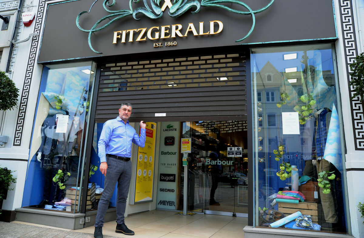 Eddie Mullins, managing director of Fitzgerald Menswear, Patrick Street, says: ‘I would call on councillors to look at their indigenous small businesses and not lump them all in with a big conglomerate that rolls into town and that can well afford to pay high rates and the cost of doing business here.’