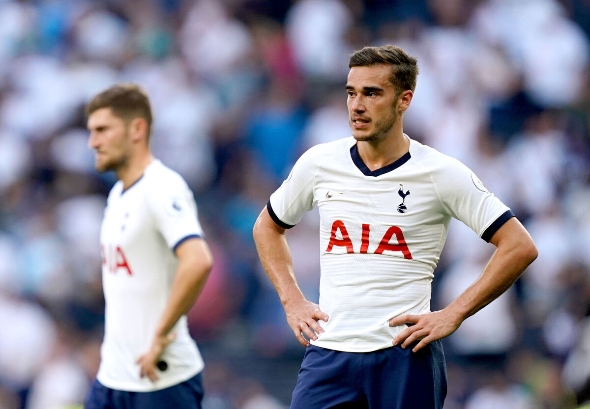 Leicester City's Harry Winks (right) pictured with Totenham Hotspurs will hope to be a help for tthe Foxes. Picture : John Walton/PA Wire