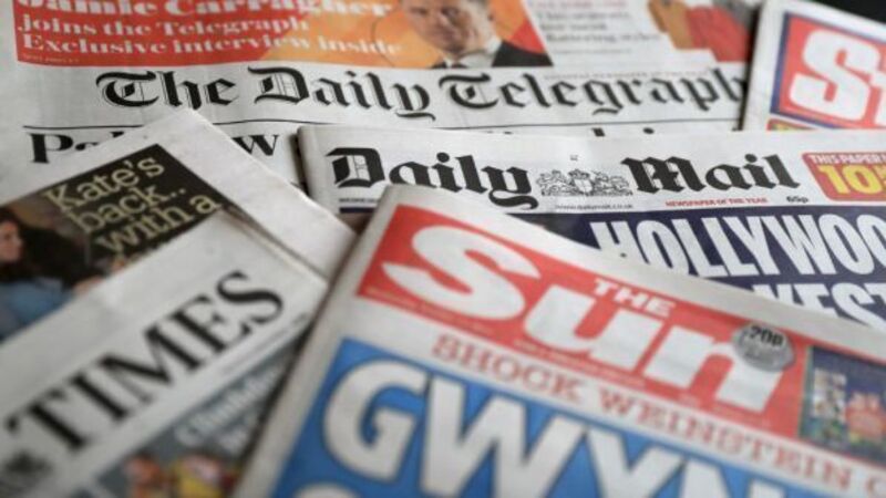 What the papers say: Saturday's front pages What the papers say: Saturday's front pages