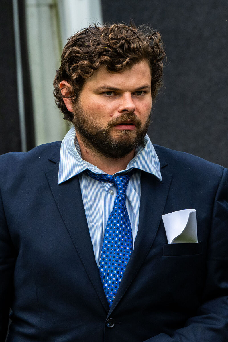 William Brennan arrives at Bantry Court. Picture: Andy Gibson.