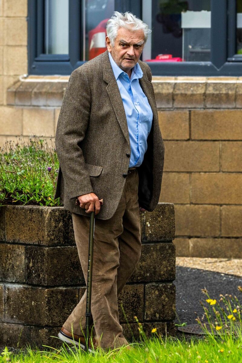 Jerry Brennan arrives at Bantry Court. Picture: Andy Gibson.