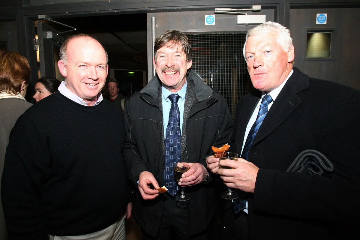Declan Kidney, Kevin Kehily and Billy Morgan in 2006. Picture: Donna McBride