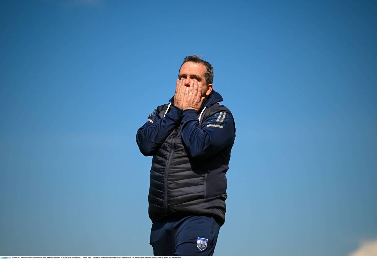 Former Waterford manager Davy Fitzgerald is off to Antrim. Picture: Stephen McCarthy/Sportsfile