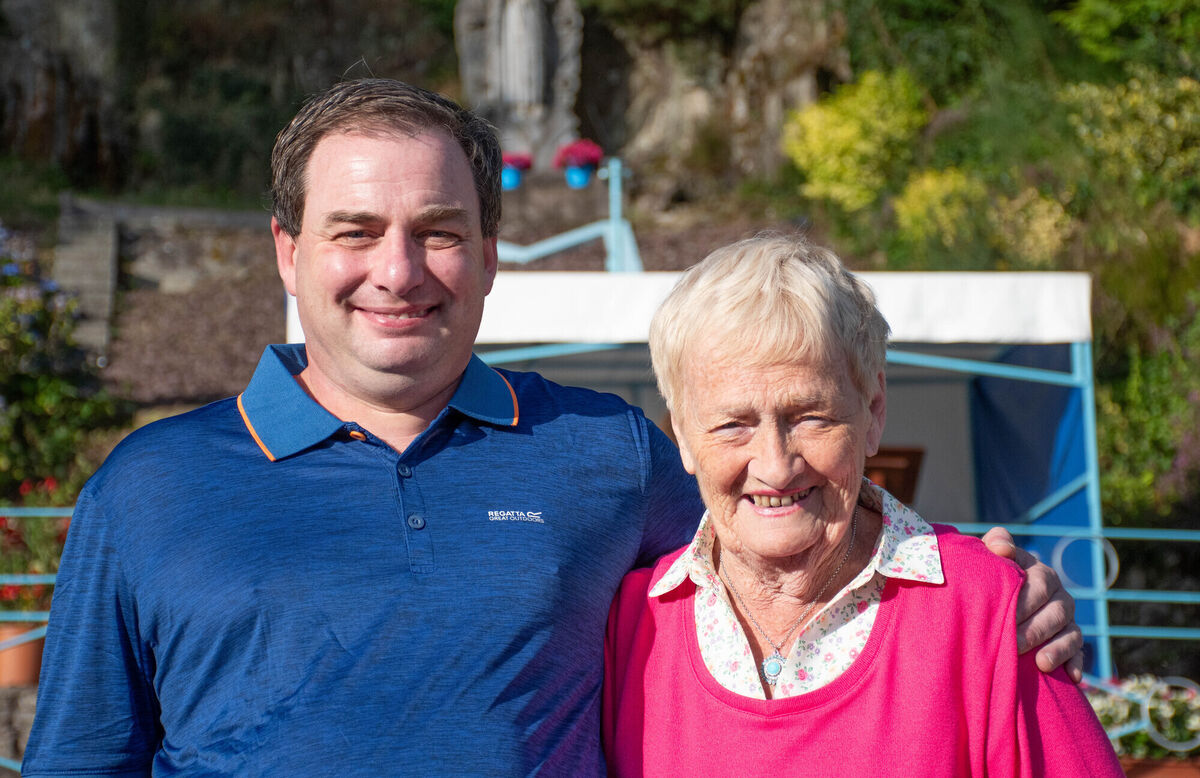 Timothy and Josephine O'Shea from Model Farm Road seen at the Shrine Mass along the Lee Road recently. Picture: Howard Crowdy Timothy and Josephine O'Shea from Model Farm Road seen at the Shrine Mass along the Lee Road recently. Picture: Howard Crowdy