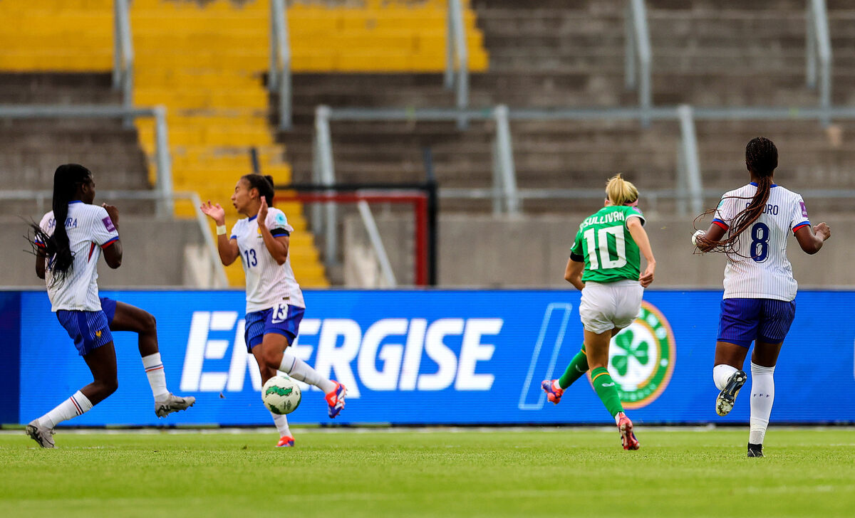 Ireland's Denise O'Sullivan scores against France. Picture: INPHO/James Crombie Ireland's Denise O'Sullivan scores against France. Picture: INPHO/James Crombie