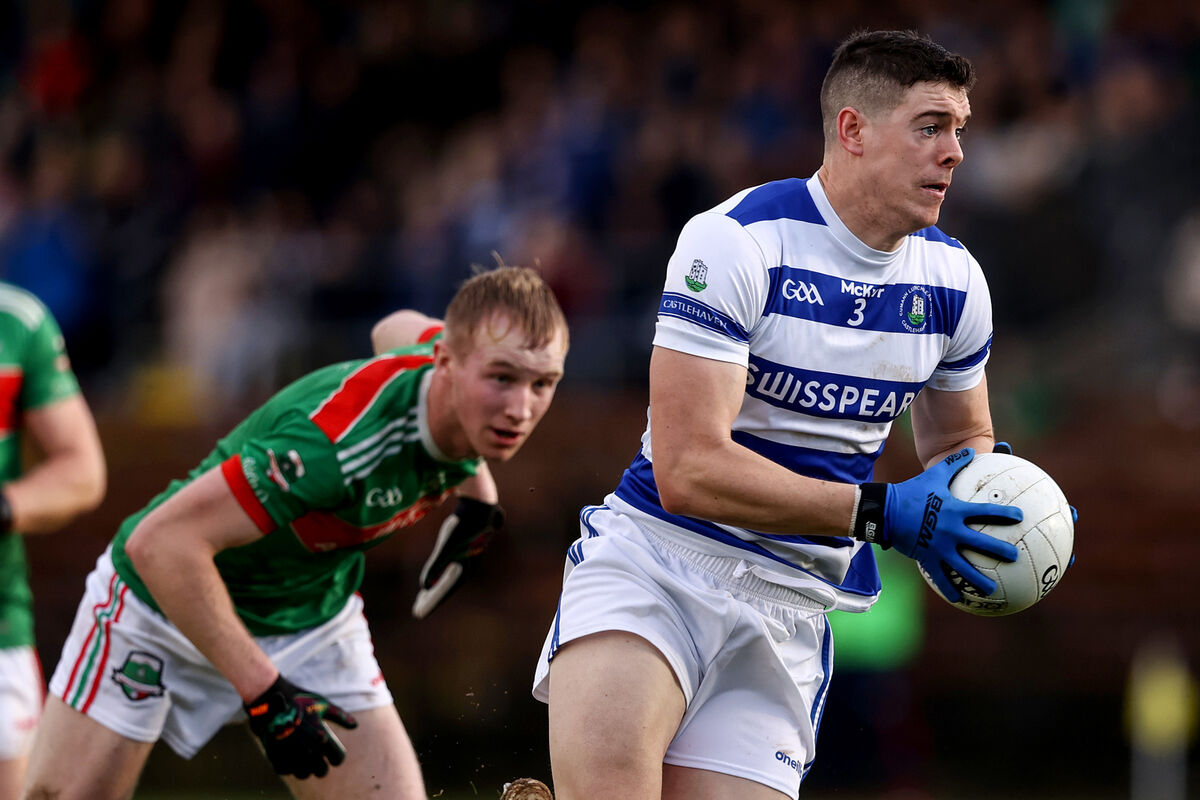 Castlehaven's Rory Maguire was great at centre-back against St Michael's. Picture: ©INPHO/Ben Brady Castlehaven's Rory Maguire was great at centre-back against St Michael's. Picture: ©INPHO/Ben Brady