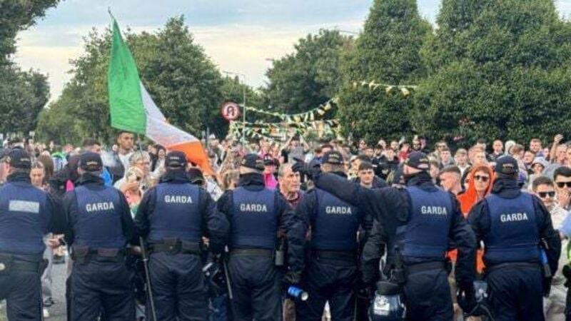 Actions of far-right and gardaí raised by public in Coolock Actions of far-right and gardaí raised by public in Coolock