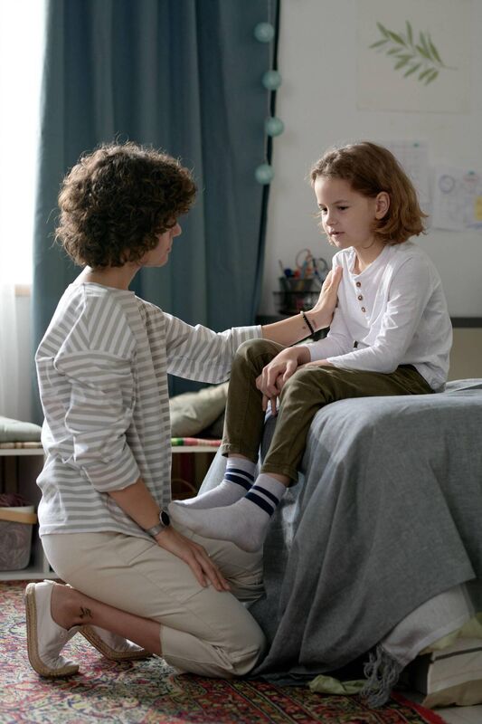 Reassure your child that everyone experiences this, and that although anxiety can feel unpleasant, it isn’t harmful or a sign that they won’t manage. Reassure your child that everyone experiences this, and that although anxiety can feel unpleasant, it isn’t harmful or a sign that they won’t manage.