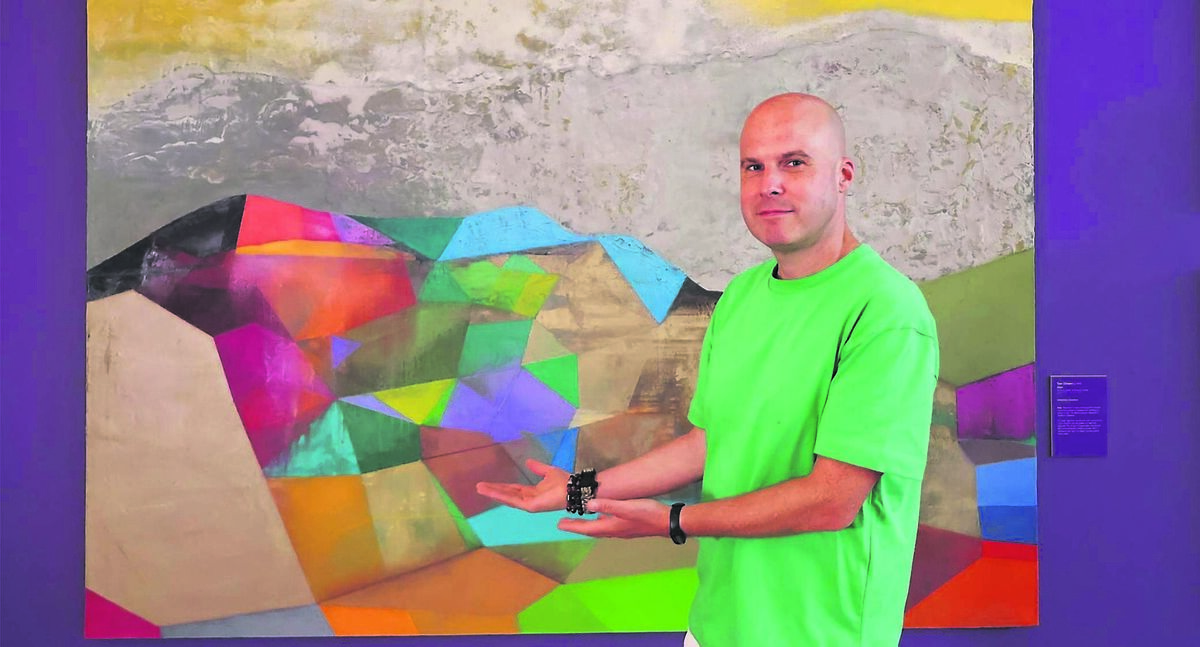 DJ and Downtown columnist Stevie G chose Eden by local Cork artist Tom Climent as his favourite artwork in Crawford Art Gallery’s Now You See It... exhibition.