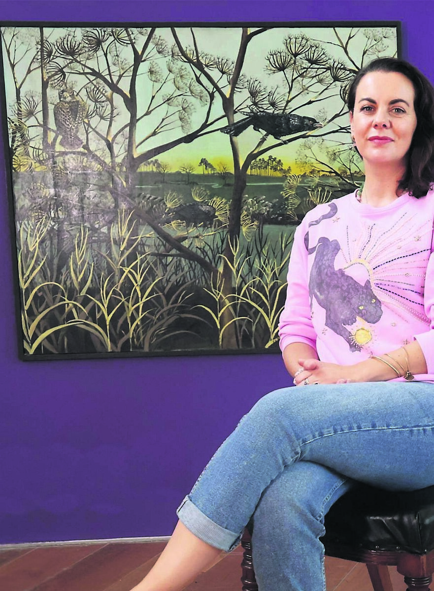 Queen of ‘Cork Noir’, crime author Catherine Kirwan, chose A view of Cork from Audley Place by John Butts (c.1750) as her favourite artwork in Crawford Art Gallery’s Now You See It... exhibition