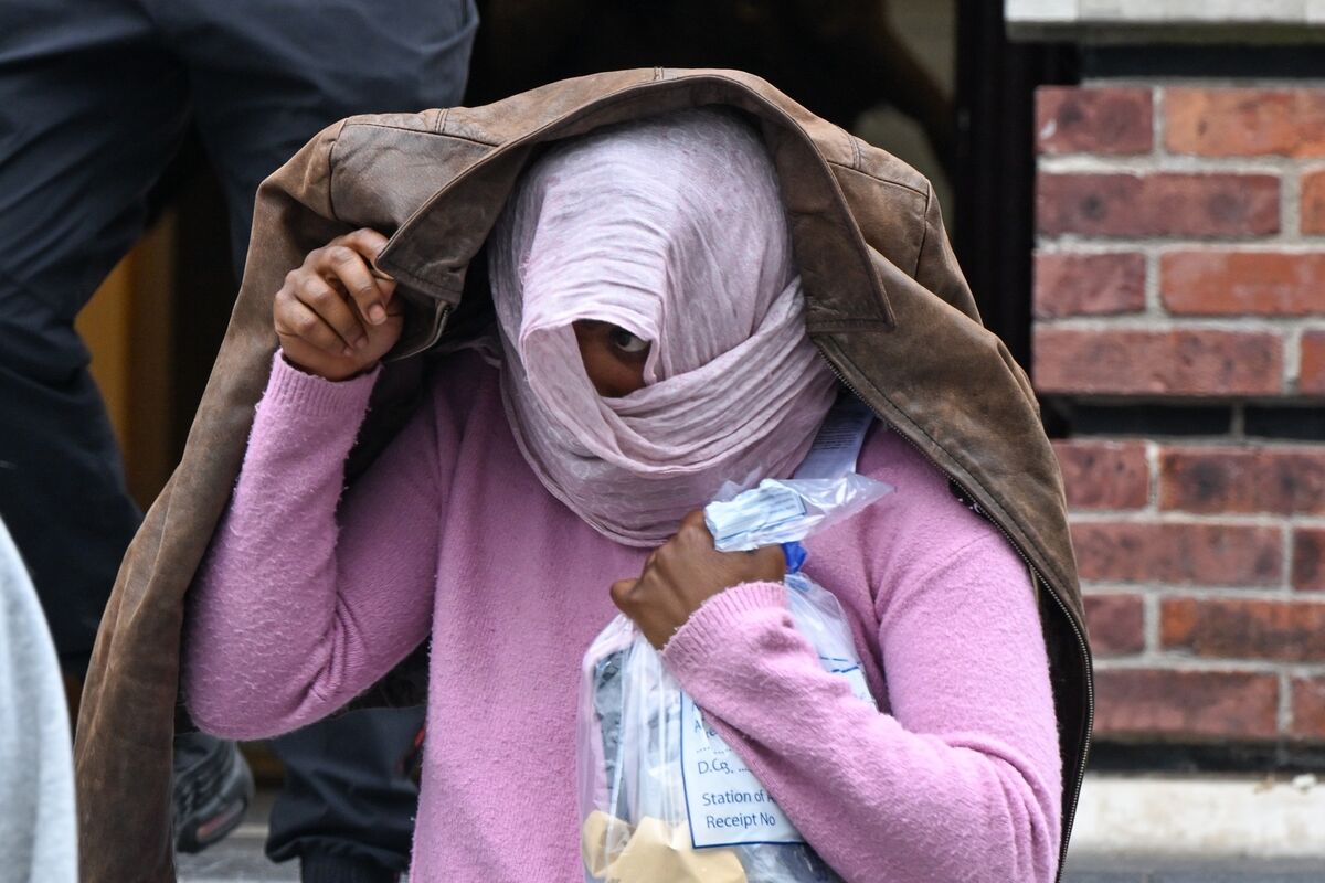 One of the total 16 people arrested following serious public order incidents in Cork city on Sunday night pictured leaving the courthouse after their hearing on Monday. Picture Chani Anderson One of the total 16 people arrested following serious public order incidents in Cork city on Sunday night pictured leaving the courthouse after their hearing on Monday. Picture Chani Anderson