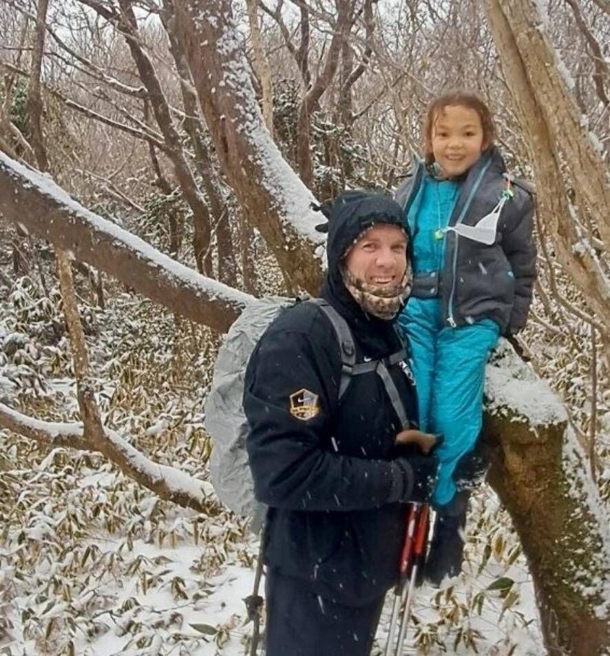 Warren with his daughter Tara. Warren with his daughter Tara.