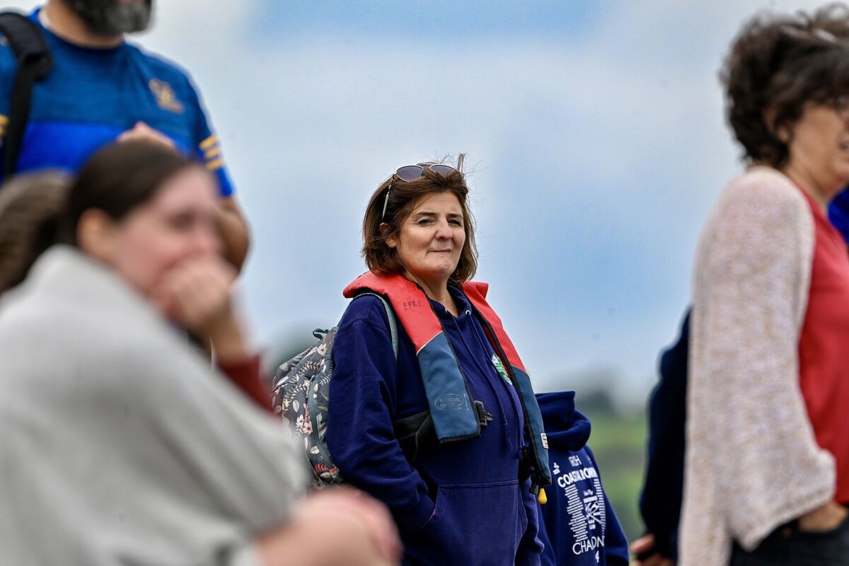  Watching the racing at the Irish Coastal Rowing Championships. Picture: Chani Anderson