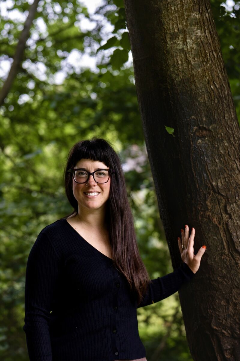 Carla among the trees. Picture Chani Anderson Carla among the trees. Picture Chani Anderson