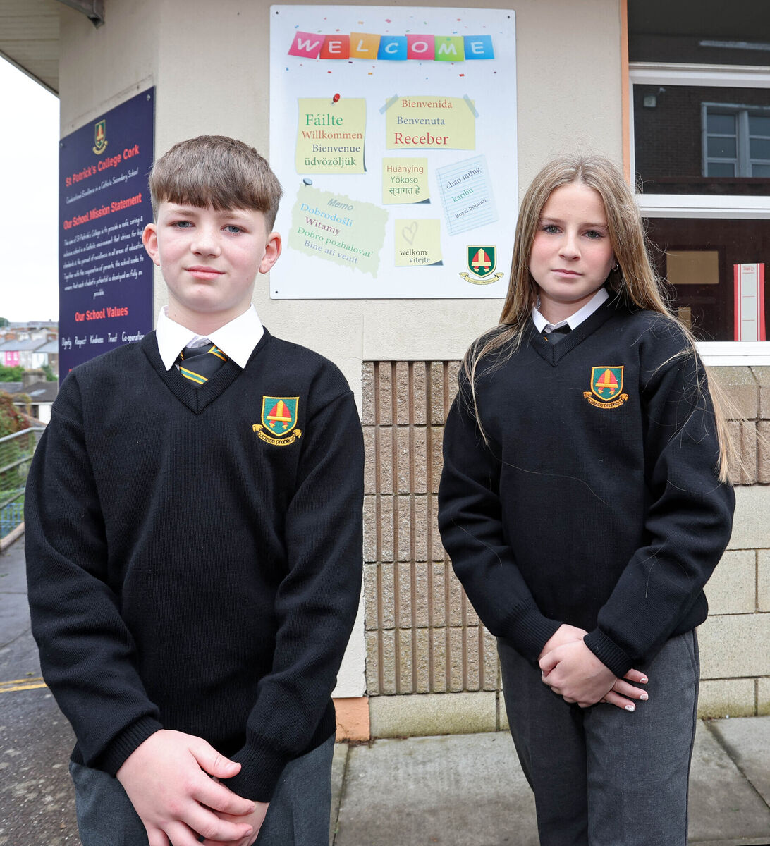 New first year students, Dylan Galvin and Tori O'Sullivan. Picture: Jim Coughlan. New first year students, Dylan Galvin and Tori O'Sullivan. Picture: Jim Coughlan.